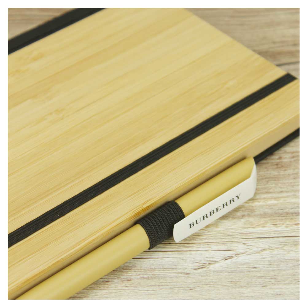 A5 Bamboo Notebook Tristar Graphic