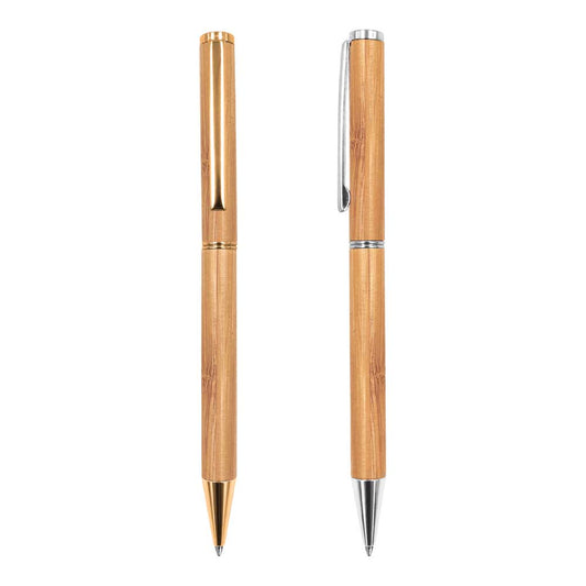 Promotional Bamboo Pens Tristar Graphic
