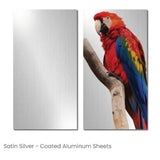 Satin Silver Sublimation Aluminum Sheet Tristar Graphic