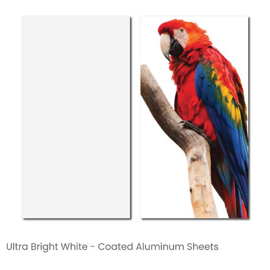 Ultra Bright White Sublimation Aluminum Sheet Tristar Graphic