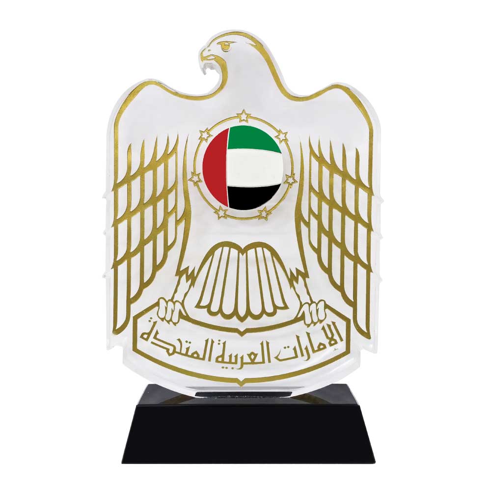 UAE Falcon Crystal Tristar Graphic
