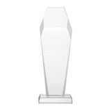 Hexagon Shaped Crystal Award Tristar Graphic