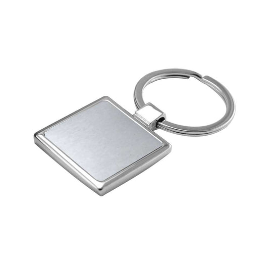 Square Metal Keychain Tristar Graphic