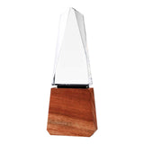 Tower Shaped Crystal Award Tristar Graphic