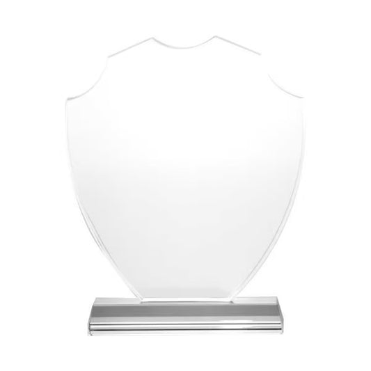 Victorian Shaped Crystal Award Tristar Graphic