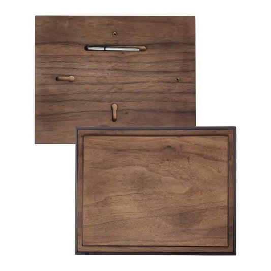 Horizontal Wooden Plaque With Wooden Box Tristar Graphic