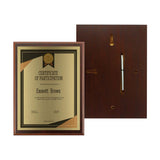 Vertical Wooden Plaque Tristar Graphic