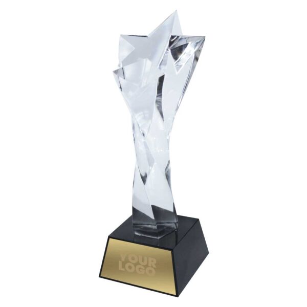 Star Crystal Trophy Tristar Graphic