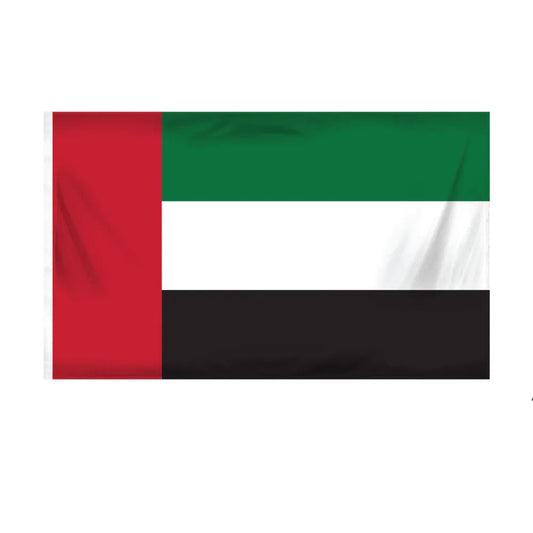UAE Flag in Satin Material (150 x 90 cm) Tristar Graphic