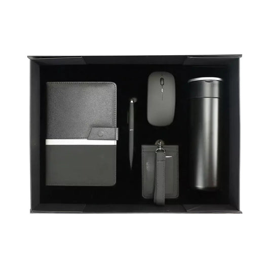 Office Gift Set GS-033 – Black Cardboard Gift Box Tristar Graphic