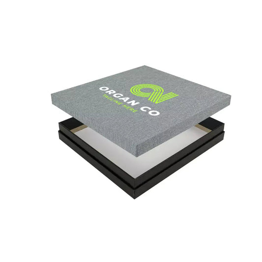 Premium Two-Piece Rigid Gift Box for Branding Tristar Graphic
