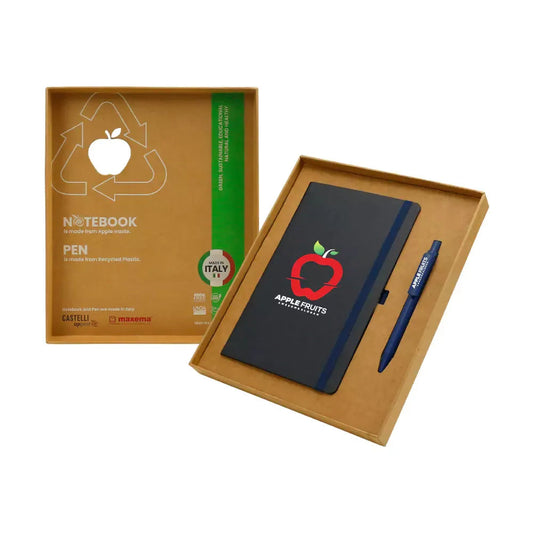 Appeel A5 Notebook & Maxema Dot Recycled Pen – Italian Gift Set Tristar Graphic