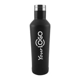 Matte Black Steel Bottle Tristar Graphic