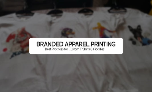 Branded Apparel Printing: Best Practices for Custom T-Shirts & Hoodies