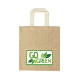 Cotton-Like Jute Bags with Webbing Handle – 250 GSM Tristar Graphic