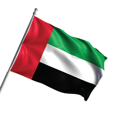 UAE Flag in Satin Material (150 x 90 cm) Tristar Graphic