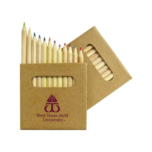 Colored Pencils Pack – Eco-Friendly Kraft Box Tristar Graphic