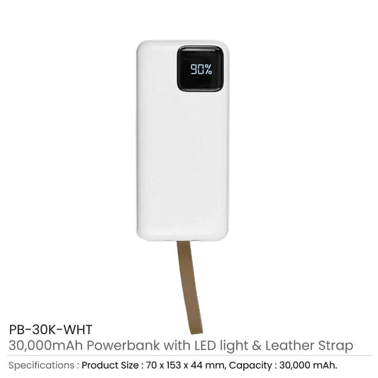 Fast Charging Powerbank 30,000 mAh with Flashlight Tristar Graphic